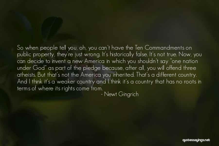 Its All Because Of God Quotes By Newt Gingrich Its All Because Of God Quotes By Newt Gingrich