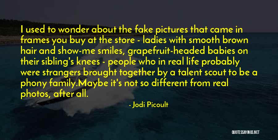 It's All Fake Quotes By Jodi Picoult