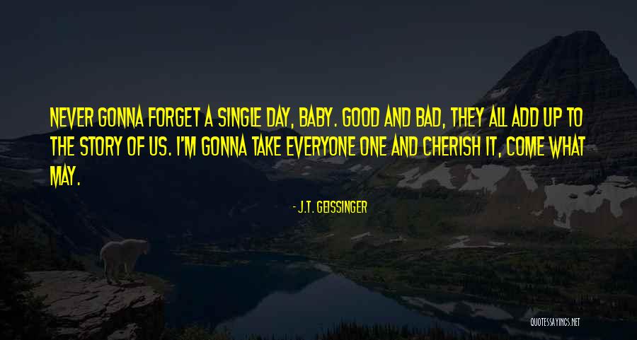 It's All Good Baby Quotes By J.T. Geissinger