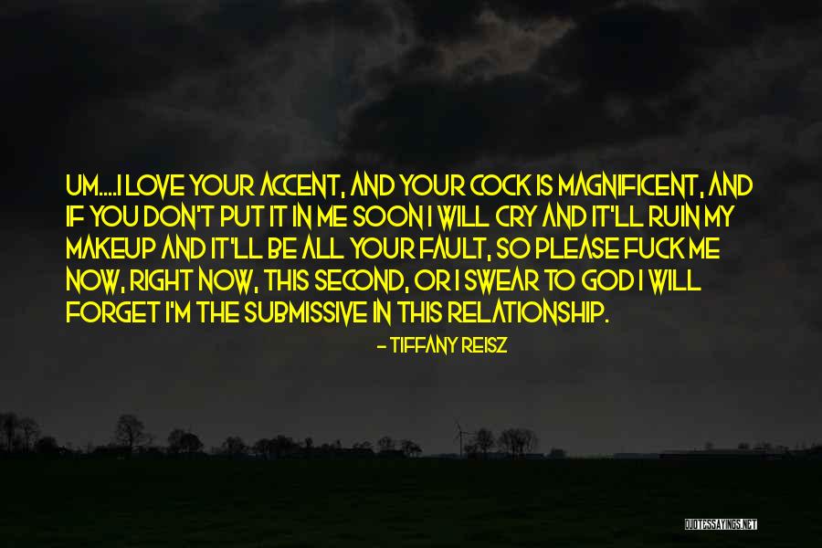 It's All My Fault Love Quotes By Tiffany Reisz It's All My Fault Love Quotes By Tiffany Reisz