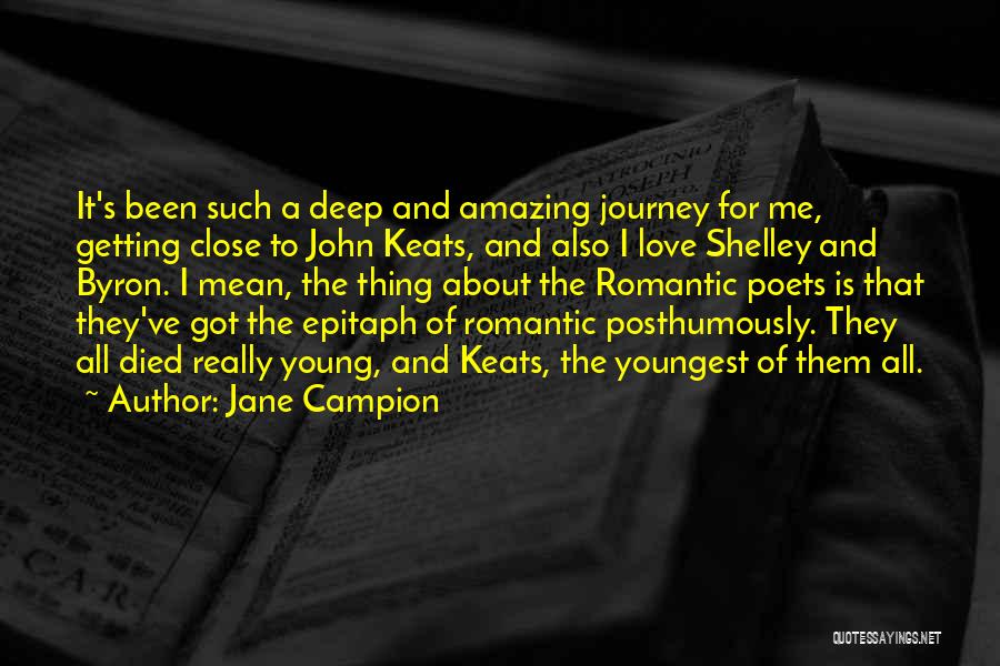 It's Amazing Love Quotes By Jane Campion