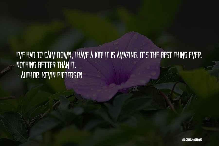 It's Better Than Nothing Quotes By Kevin Pietersen