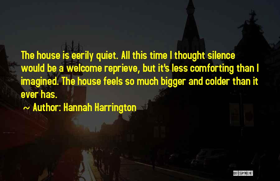 It's Colder Than Quotes By Hannah Harrington