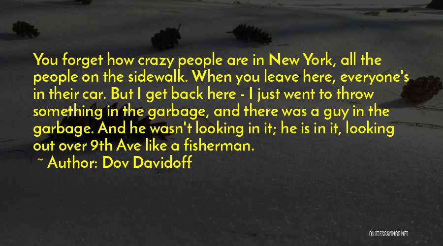 It's Crazy How Quotes By Dov Davidoff
