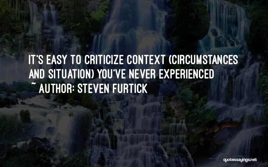 It's Easy To Criticize Quotes By Steven Furtick