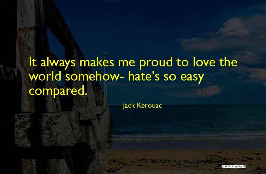 It's Easy To Love Quotes By Jack Kerouac