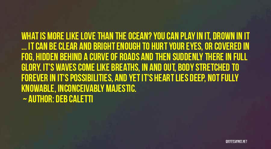 It's Enough Love Quotes By Deb Caletti
