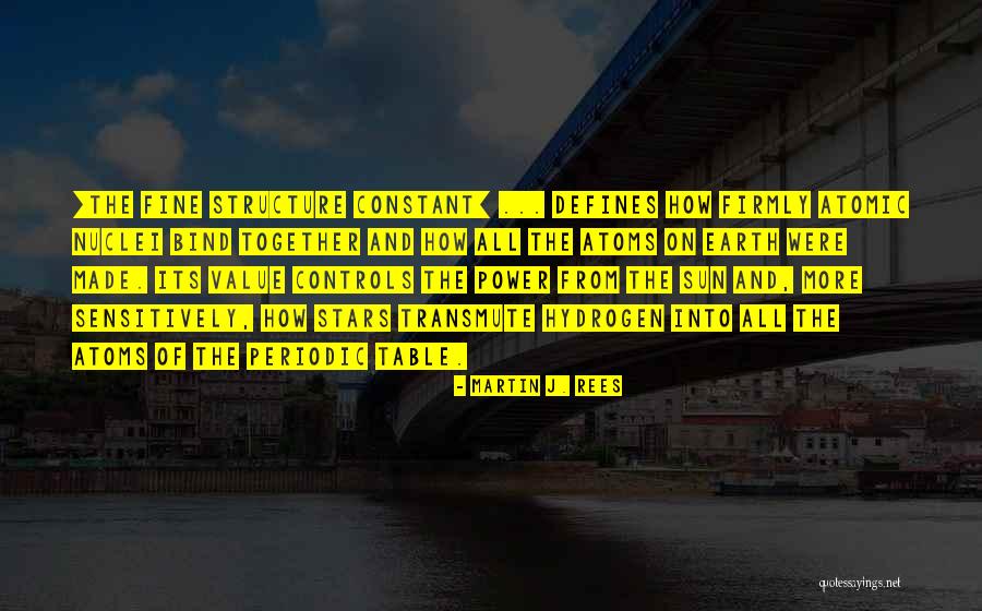 Its Fine Quotes By Martin J. Rees Its Fine Quotes By Martin J. Rees