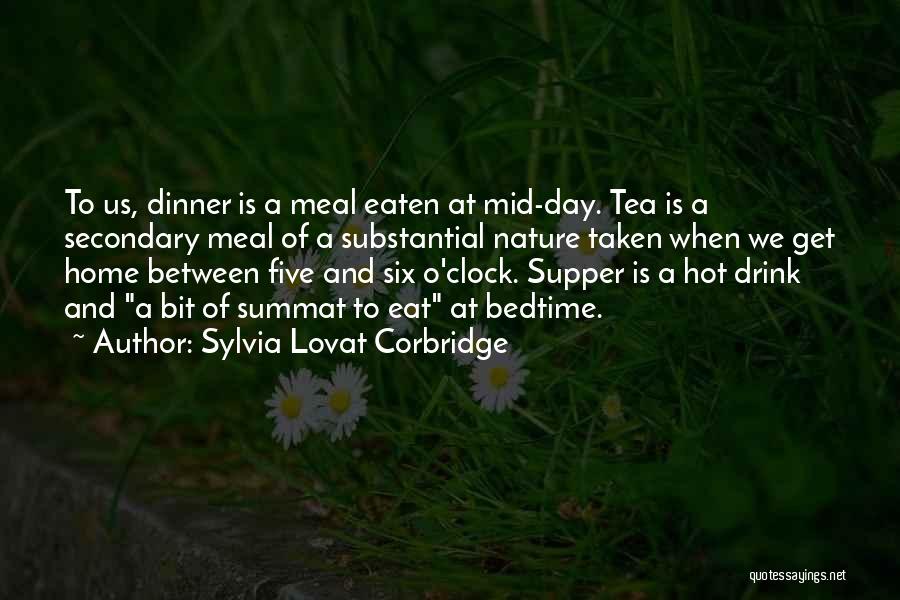 It's Five O'clock Somewhere Quotes By Sylvia Lovat Corbridge