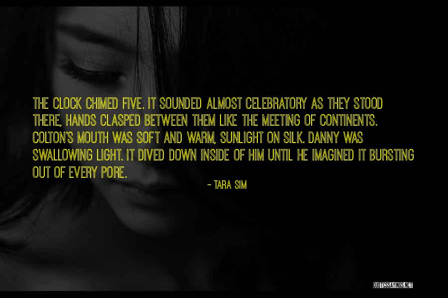 It's Five O'clock Somewhere Quotes By Tara Sim It's Five O'clock Somewhere Quotes By Tara Sim