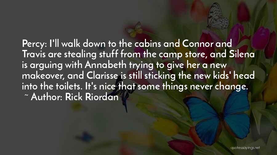 It's Funny How Things Change Quotes By Rick Riordan