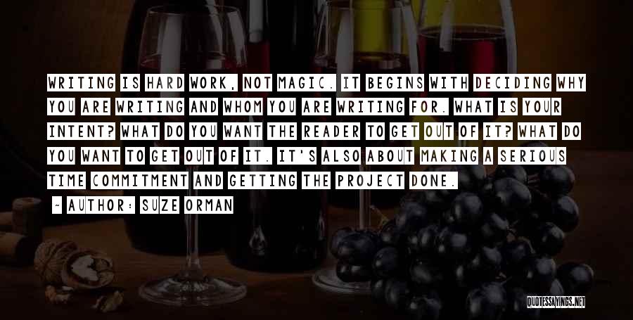 It's Getting Hard Quotes By Suze Orman