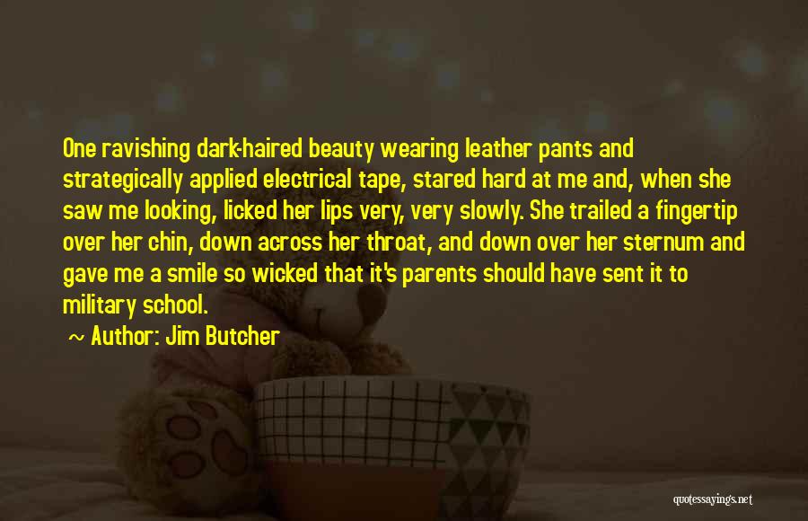 It's Hard To Smile Quotes By Jim Butcher