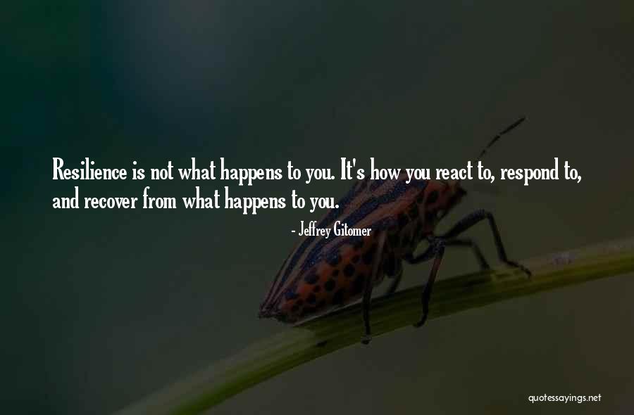 It's How You React Quotes By Jeffrey Gitomer It's How You React Quotes By Jeffrey Gitomer
