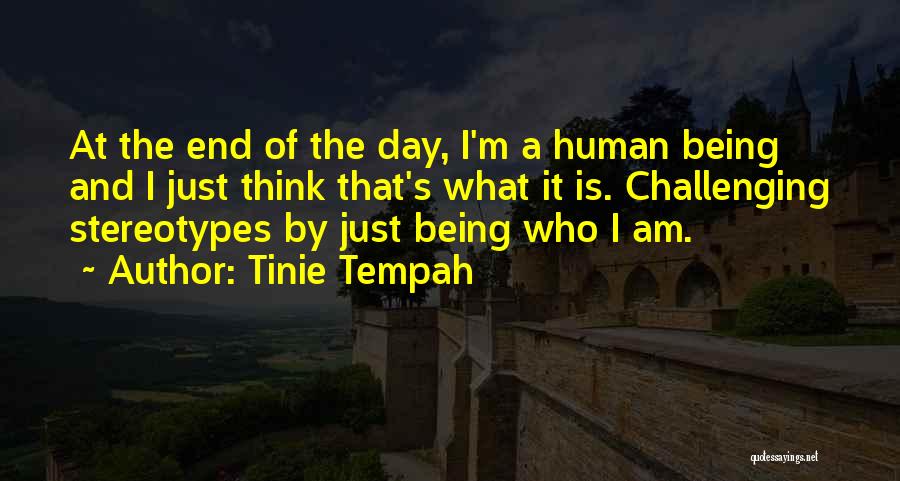 It's Just Who I Am Quotes By Tinie Tempah