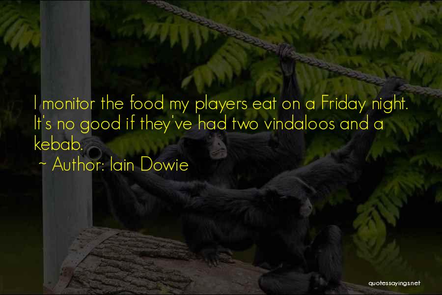 It's My Friday Quotes By Iain Dowie