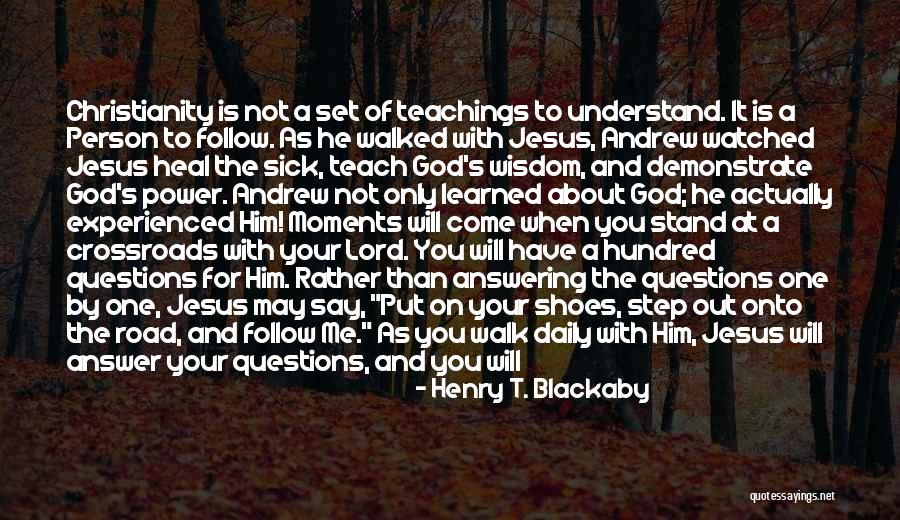 It's Not About Me It's About God Quotes By Henry T. Blackaby