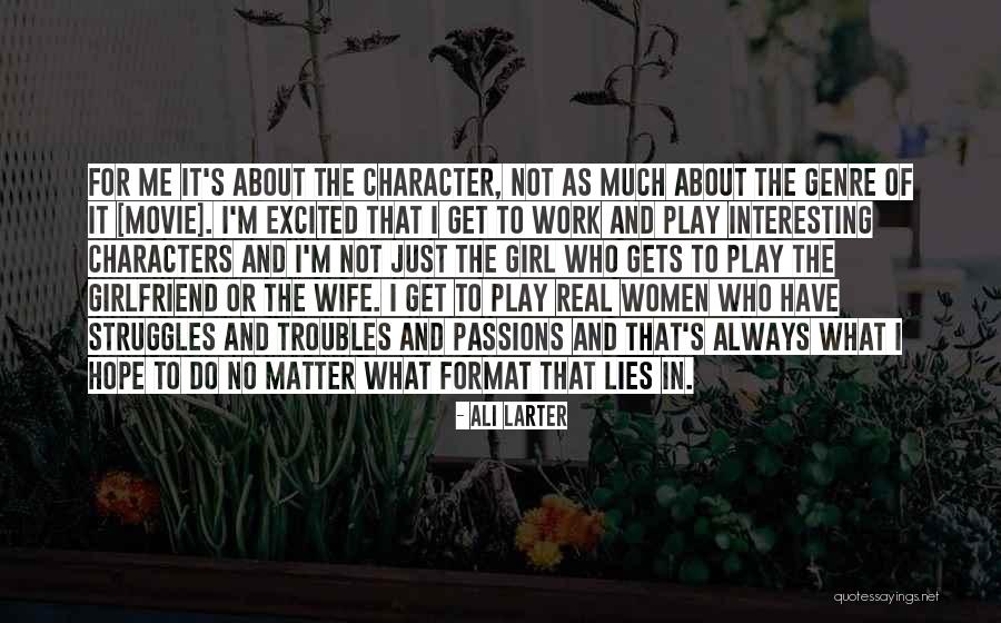 It's Not About Me Quotes By Ali Larter It's Not About Me Quotes By Ali Larter