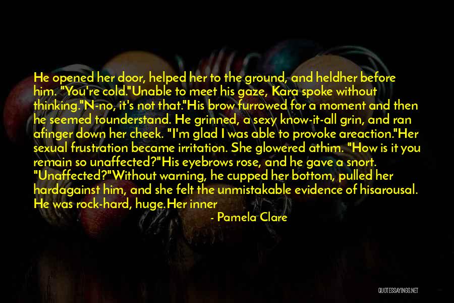 It's Not All About You Quotes By Pamela Clare It's Not All About You Quotes By Pamela Clare