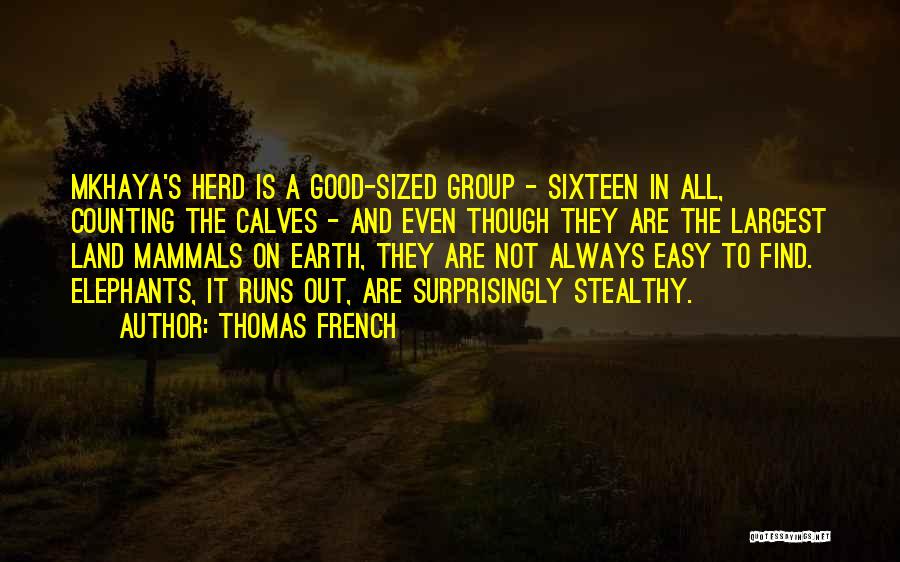 It's Not Always Easy Quotes By Thomas French