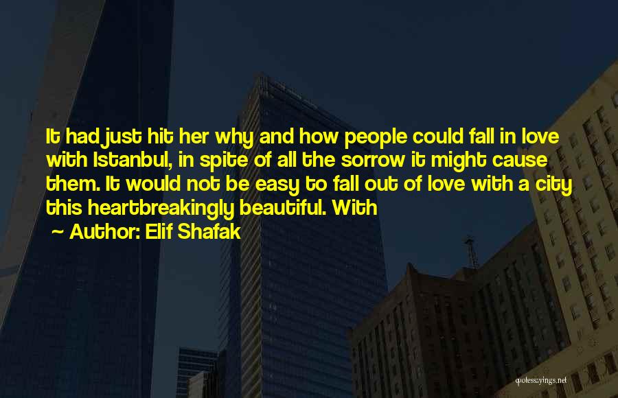 It's Not Easy To Fall In Love Quotes By Elif Shafak