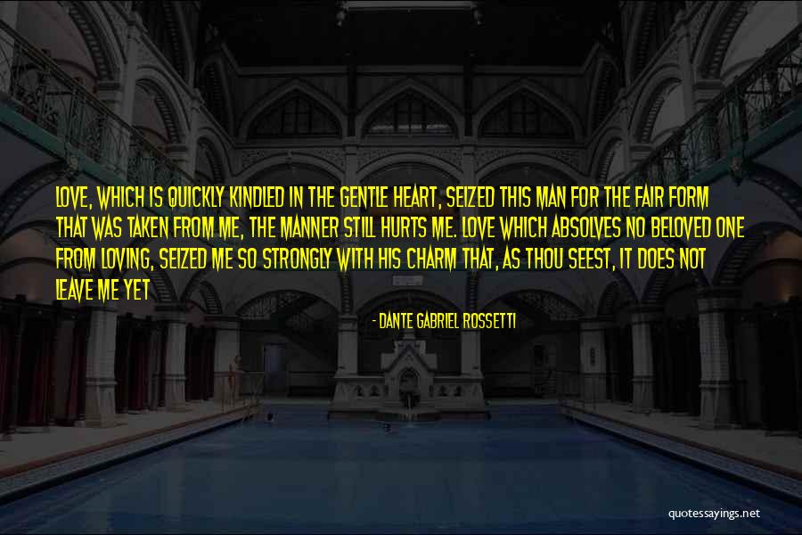 It's Not Fair Love Quotes By Dante Gabriel Rossetti It's Not Fair Love Quotes By Dante Gabriel Rossetti
