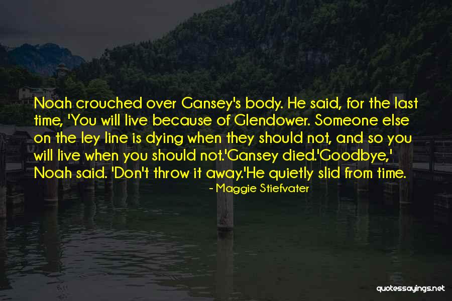 It's Not Goodbye Quotes By Maggie Stiefvater It's Not Goodbye Quotes By Maggie Stiefvater