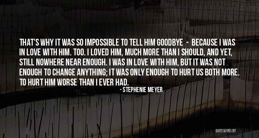 It's Not Goodbye Quotes By Stephenie Meyer