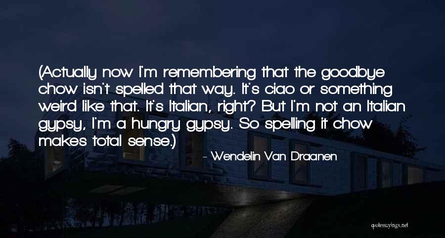 It's Not Goodbye Quotes By Wendelin Van Draanen It's Not Goodbye Quotes By Wendelin Van Draanen