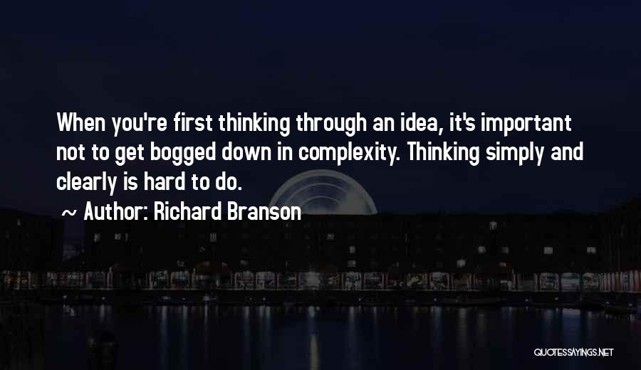 It's Not Important Quotes By Richard Branson