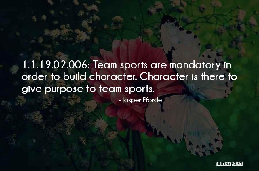 It's Not Over Sports Quotes By Jasper Fforde