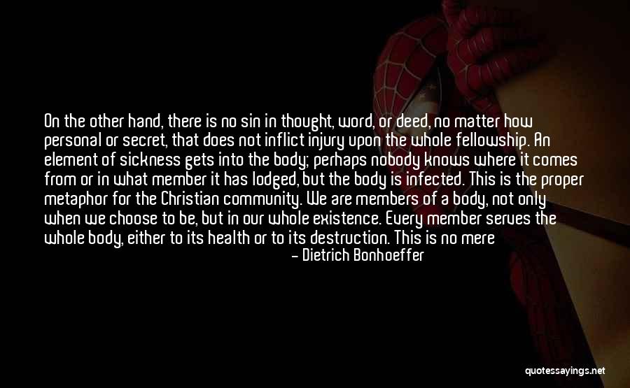 Its Not Personal Quotes By Dietrich Bonhoeffer