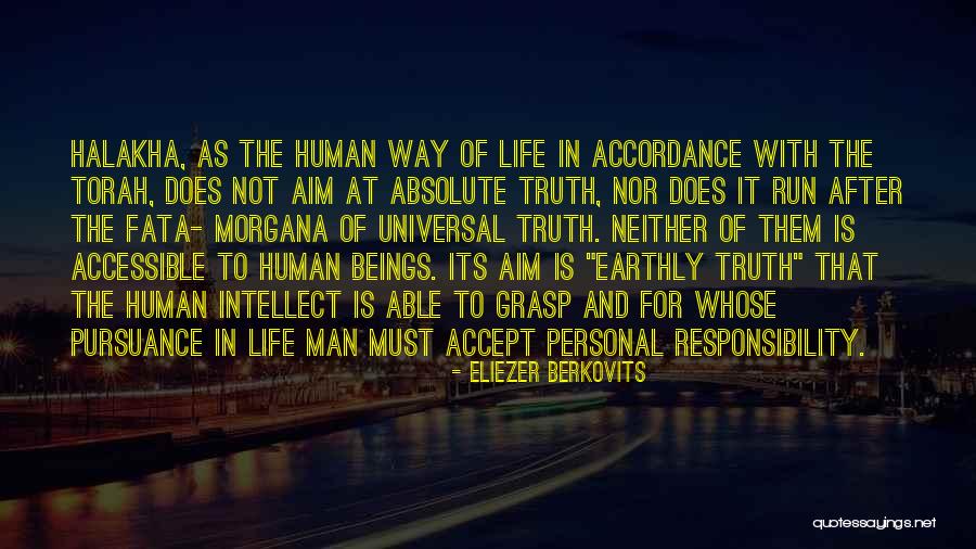 Its Not Personal Quotes By Eliezer Berkovits