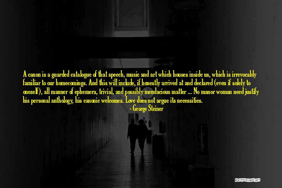 Its Not Personal Quotes By George Steiner