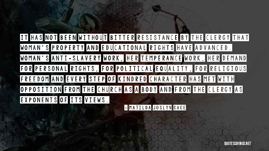 Its Not Personal Quotes By Matilda Joslyn Gage