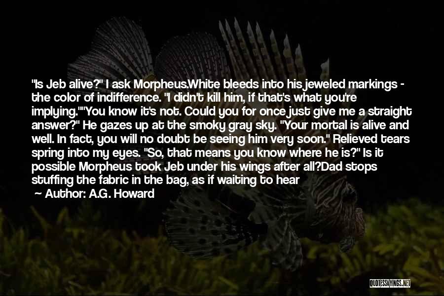 It's Not That I'm Jealous Quotes By A.G. Howard