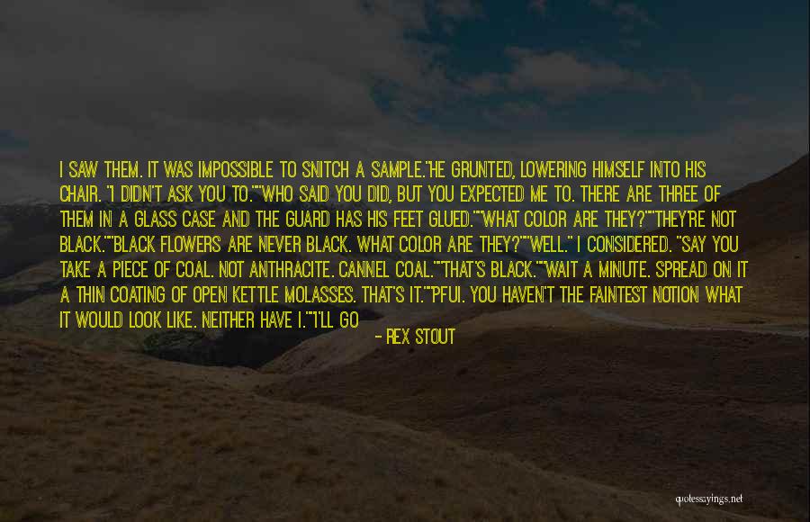 It's Not What You Look Like Quotes By Rex Stout It's Not What You Look Like Quotes By Rex Stout