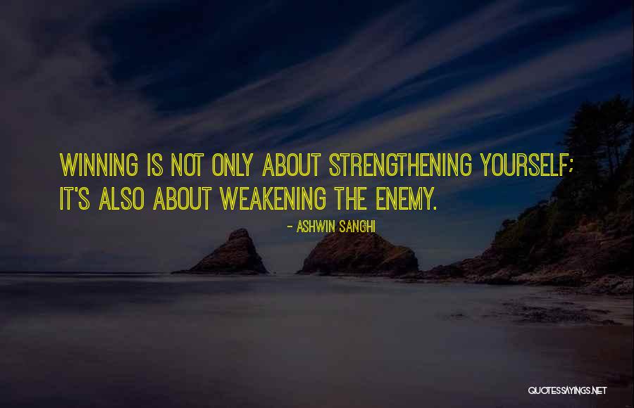 It's Not Winning Quotes By Ashwin Sanghi