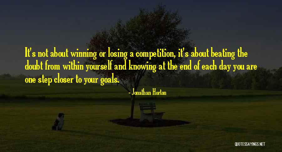 It's Not Winning Quotes By Jonathan Horton