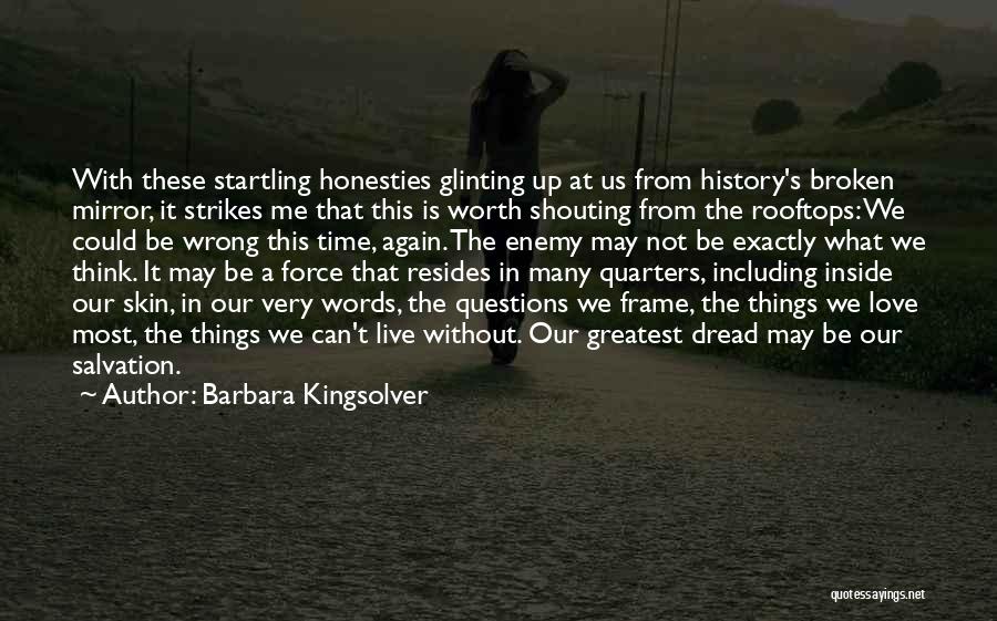 It's Not Worth It Love Quotes By Barbara Kingsolver