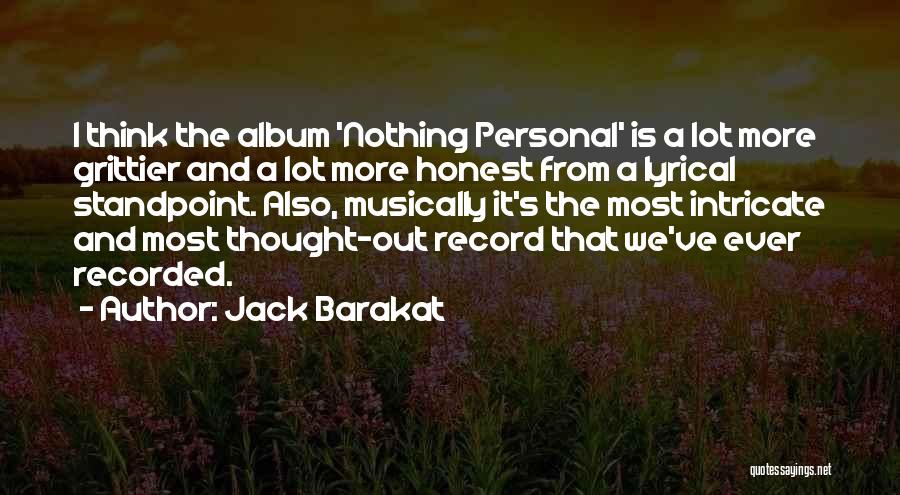 It's Nothing Personal Quotes By Jack Barakat