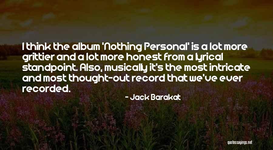 It's Nothing Personal Quotes By Jack Barakat