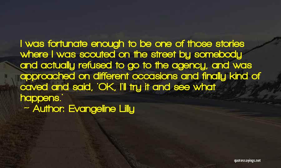 It's Ok To Be Different Quotes By Evangeline Lilly
