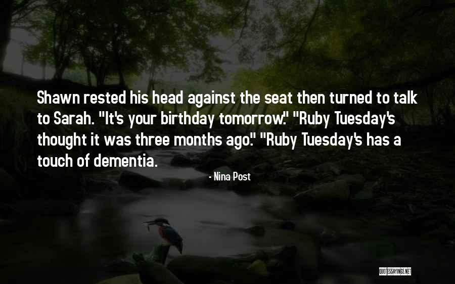 It's Only Tuesday Quotes By Nina Post It's Only Tuesday Quotes By Nina Post