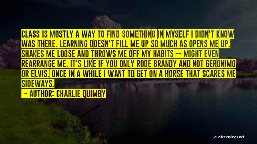 It's Only You I Want Quotes By Charlie Quimby