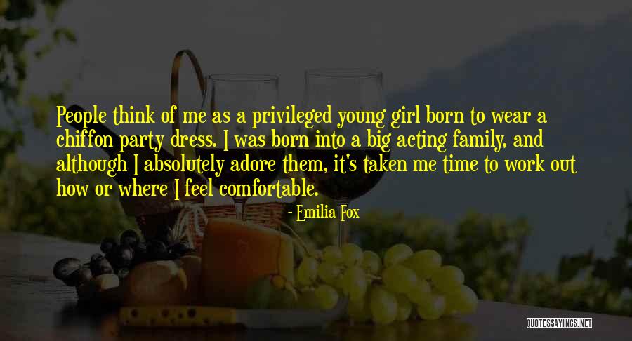 It's Party Time Quotes By Emilia Fox