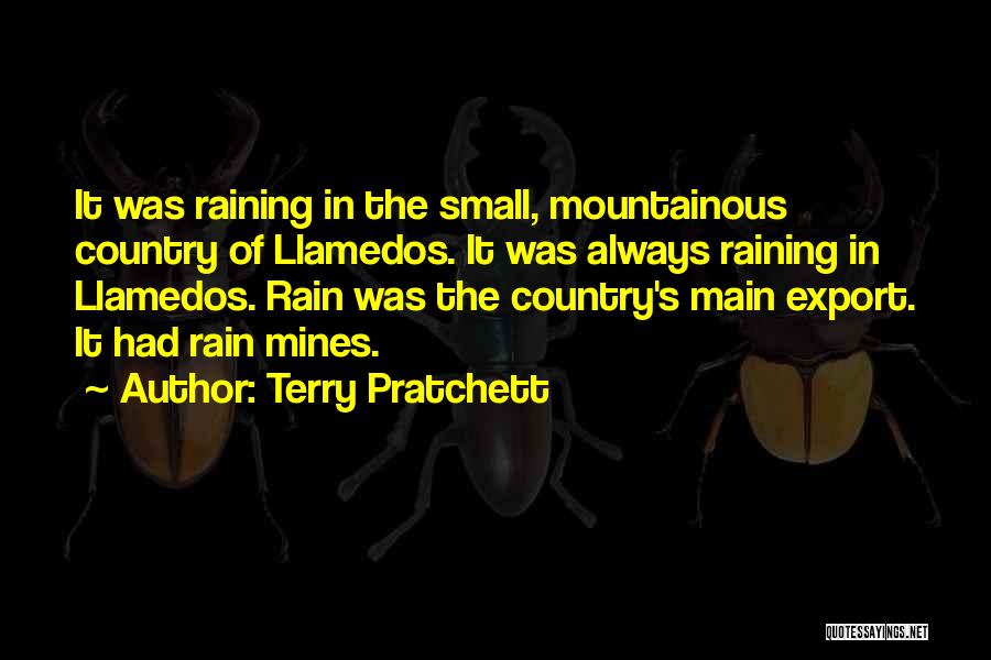 It's Raining Quotes By Terry Pratchett