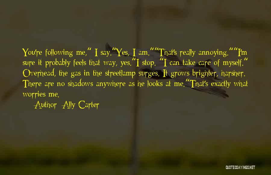 It's Really Annoying Quotes By Ally Carter