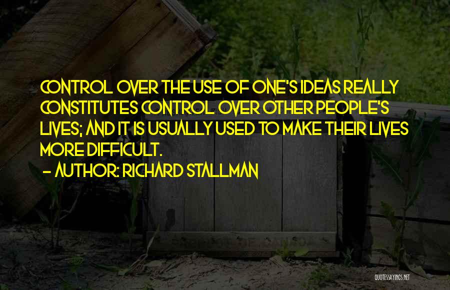 It's Really Over Quotes By Richard Stallman