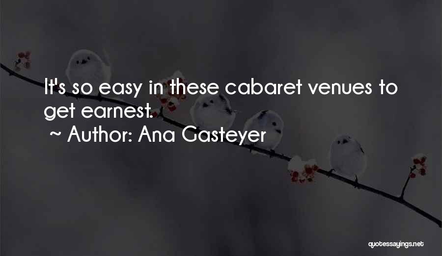 It's So Easy Quotes By Ana Gasteyer